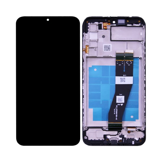 Touch+Display+Frame Samsung Galaxy A03s 2021/A037G Black Flex Service Pack Black